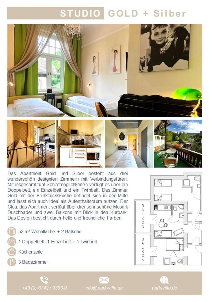 Park Villa Zentral Am Mittelrhein - Zimmer & Apartments Бопард Екстериор снимка