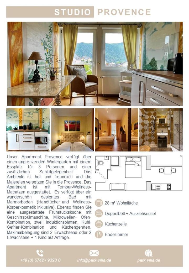 Park Villa Zentral Am Mittelrhein - Zimmer & Apartments Бопард Екстериор снимка