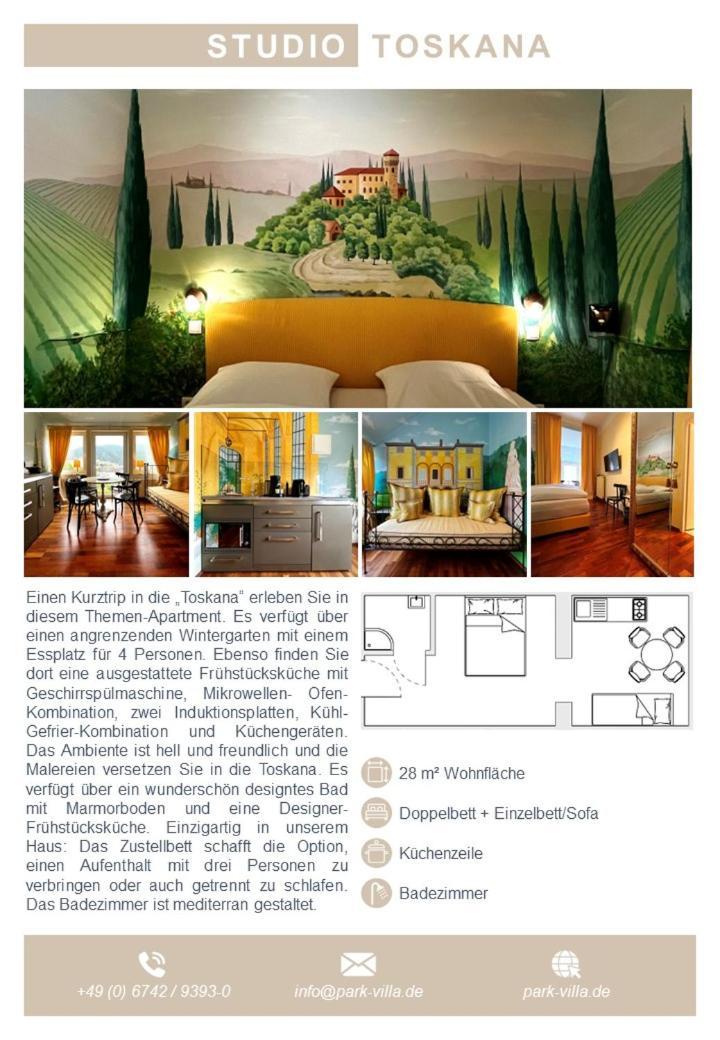 Park Villa Zentral Am Mittelrhein - Zimmer & Apartments Бопард Екстериор снимка
